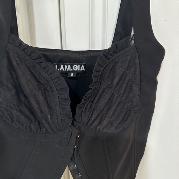 I.AM.GIA. Black Top  Size S - Picture 3 of 6